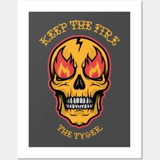 Keep The Fire Posters and Art